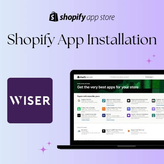 Wiser - Product Recommendations Shopify App Integration